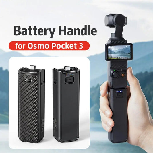 for dji Pocket 3 Power Bank For Sports Camera Portable Pocket Mini Charger Extension Rod Outdoor Travel Efficient Charging